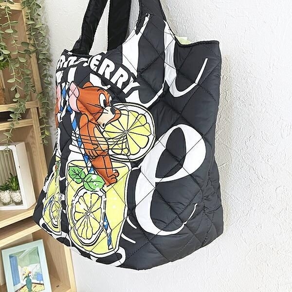 トムとジェリーの中綿トートバッグ