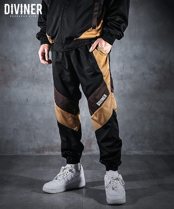 Switching Track Pants(ブラウン)