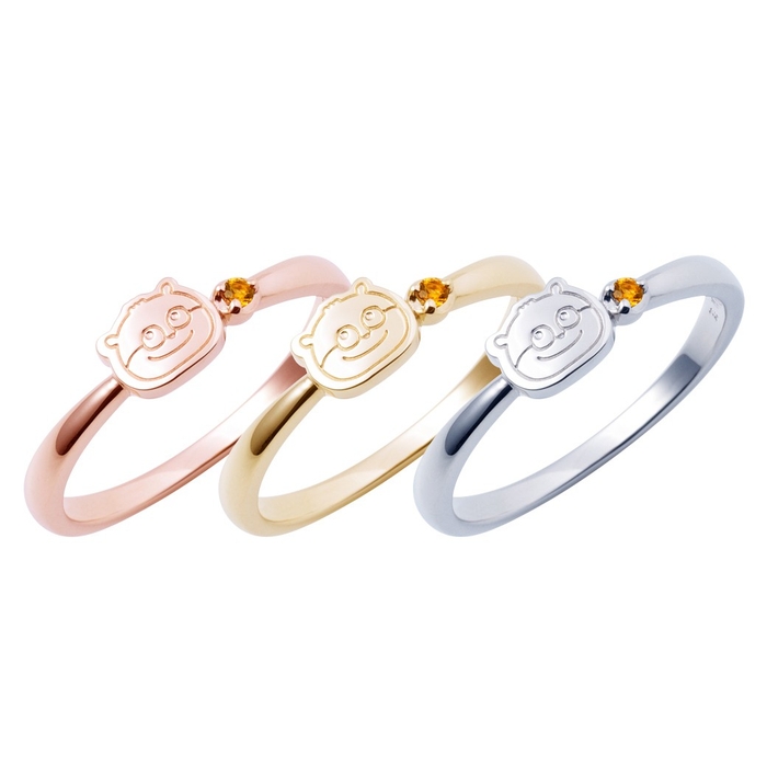 ●K10ゴールド(ホワイト/ピンク/イエロー)より選択可能