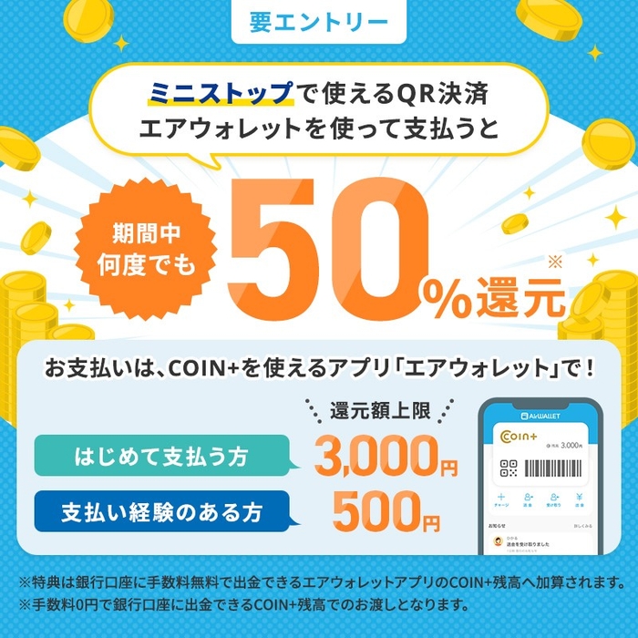 2025年2月COIN+決済横断キャンペーン販促画像