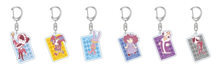 <アメイジングデジタルサーカス  トレーディングアクリルキーホルダー商品画像>