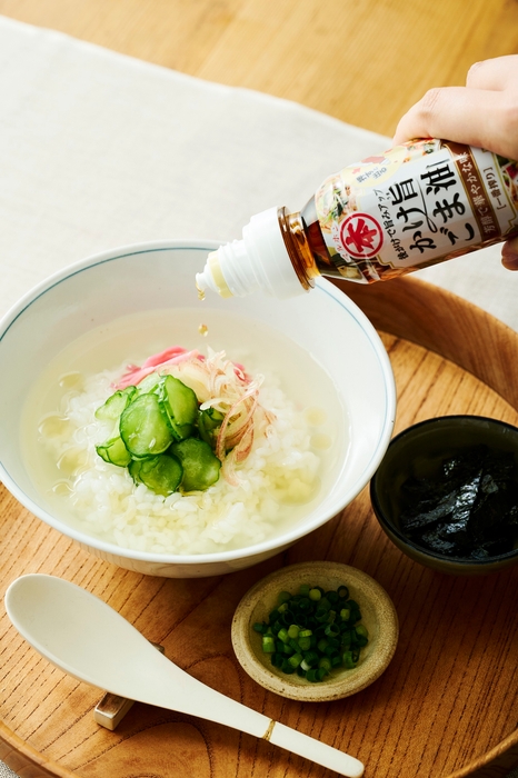 使用例：冷やし出汁茶漬け