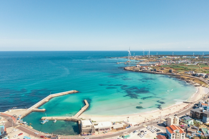 チェジュ海岸通り