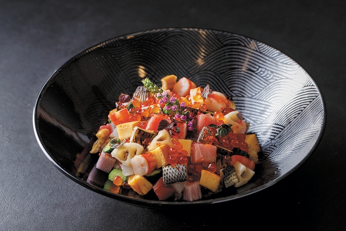 ランチ ばらちらし-吹寄せ-