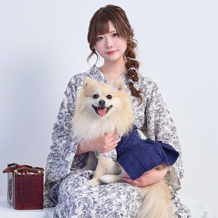 ネイビーでのおそろい