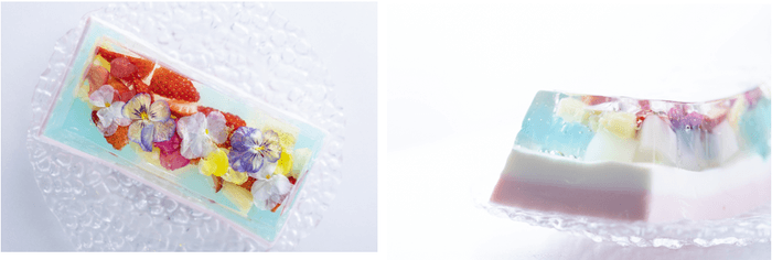 「いちごとお花のババロワゼリー~七夕~」※要予約