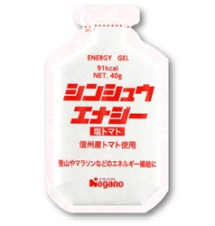 運動時のエネルギー補給をサポート！信州産トマトを使用した エナジージェル「シンシュウエナジー 塩トマト」を販売開始