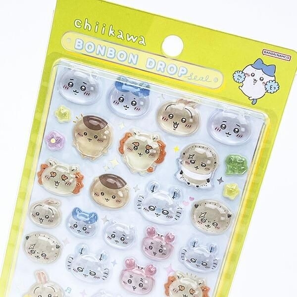 ちいかわのボンボンドロップシール