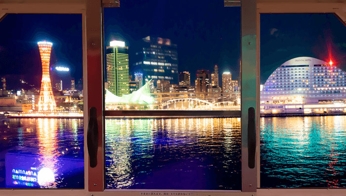 モザイク大観覧車|夜景