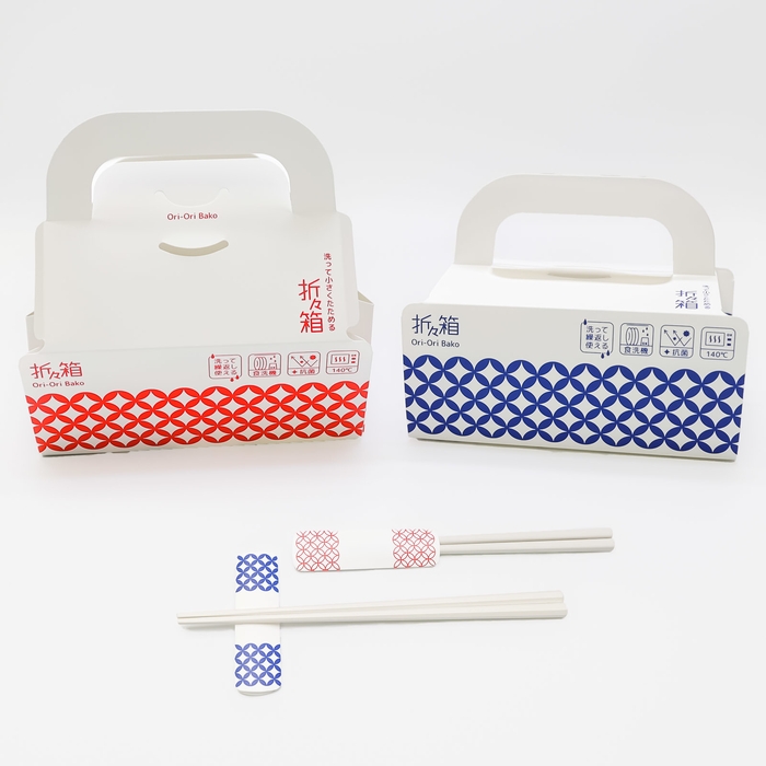 奨励賞・多慶屋特別賞/抗菌・耐熱シート製- 折々箱&おはしの友