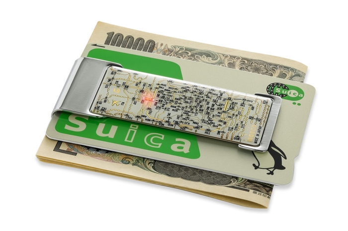 ICカードクリップ 関西回路線図 白