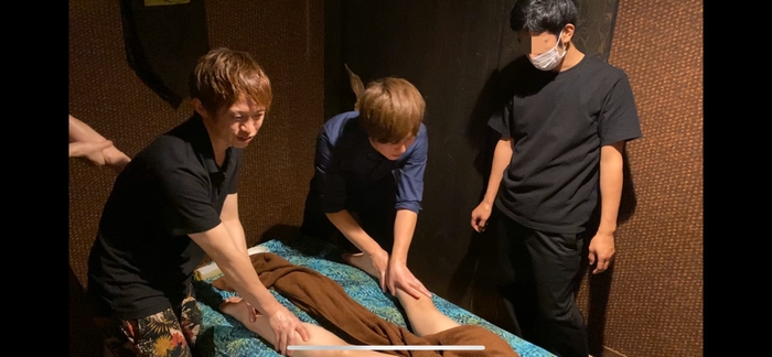 男性セラピスト合同練習会