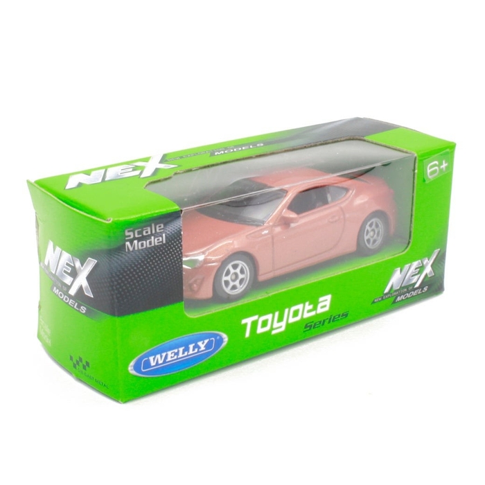 ミニカー 1/64スケール WELLY TOYOTA 86