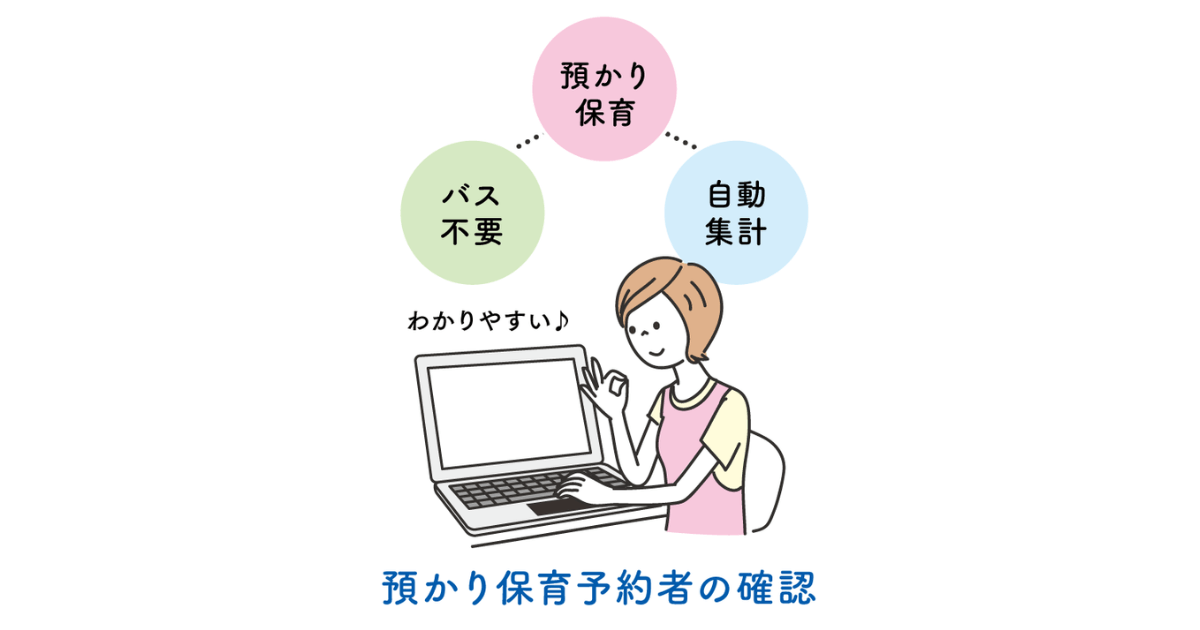 預かり保育機能イメージ