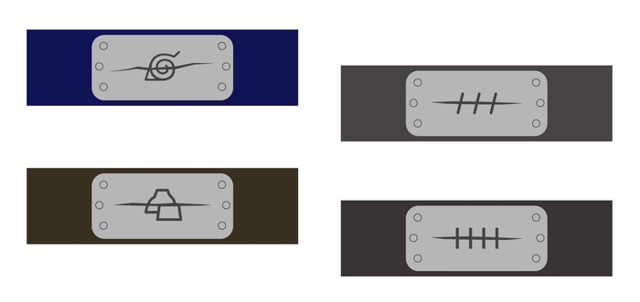 ▲オリジナル額当てヘアバンド（イメージ）