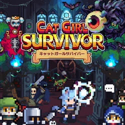 かわいいドット絵のローグライトアクション 『Cat Girl Survivor』、 9月20日からSteam(R)にて早期アクセス開始！