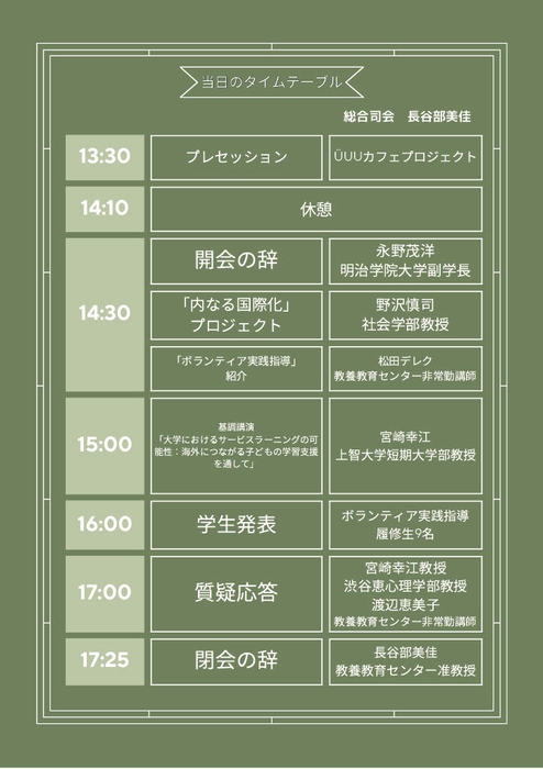 フライヤー裏面