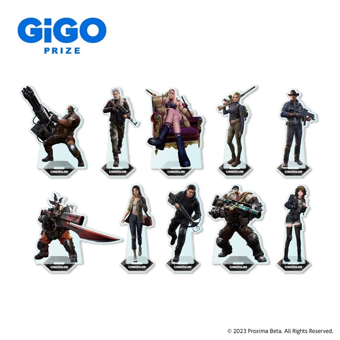 ▲Undawnアクリルスタンド(全10種)