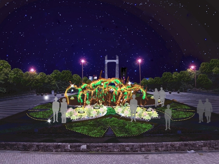 花と緑の幻想(演出イメージ)