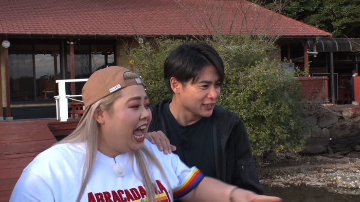 橘島 2ショット(吉村・渡辺)