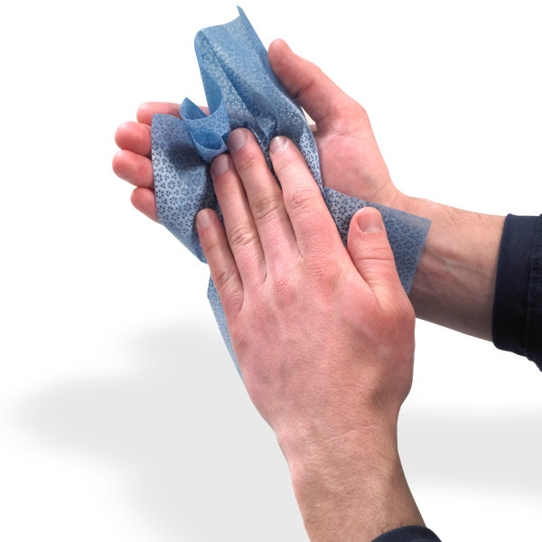 水なしで、油・泥・インク等の頑固な汚れをきれいに落とす!