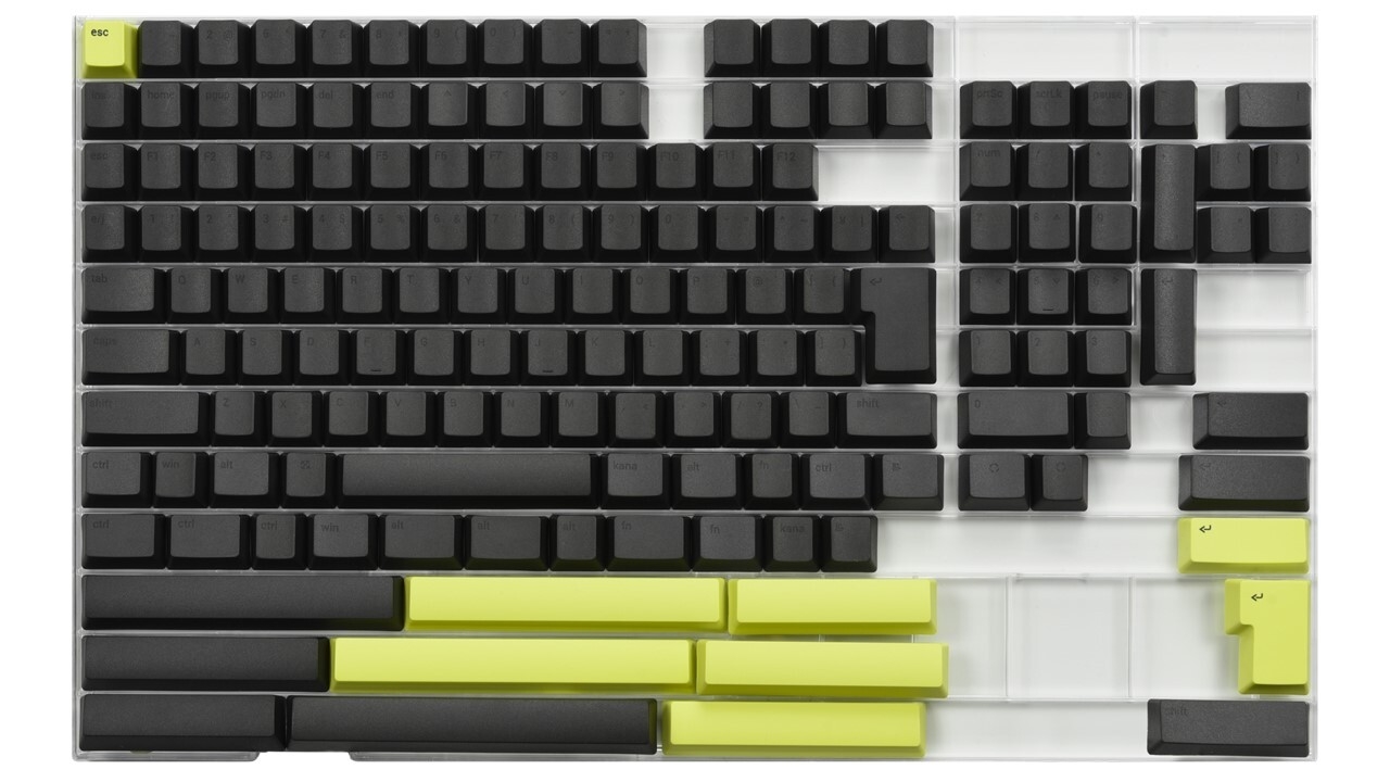 『GRAPHT Designer Keycaps Matte Black』(JPUS配列対応、158キー)