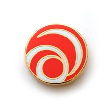 PINS FACTORY（ピンズファクトリー）アスレティクス・ジャパン株式会社様の社章を製作いたしました★社長は元オリンピック選手、高野進様