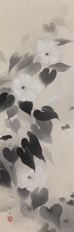 堂本印象 「夕顔図」 1935年 京都府立堂本印象美術館所蔵