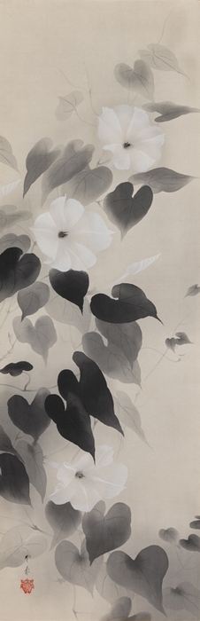 堂本印象 「夕顔図」 1935年 京都府立堂本印象美術館所蔵