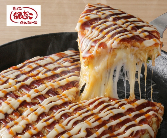 築地銀だこ もちチーズお好み焼き