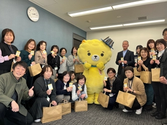 「越前織」を使用した「おなまえわっぺん」を 福井県坂井市内の全園児に無料で配布するプロジェクトを開始