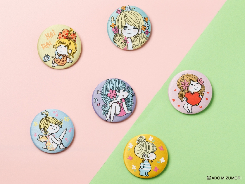 先行販売商品(織刺繍缶バッジ)