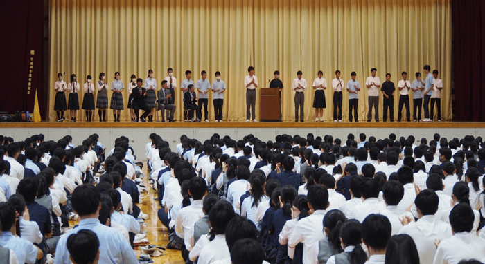 令和5年(2023年)の壮行会の様子