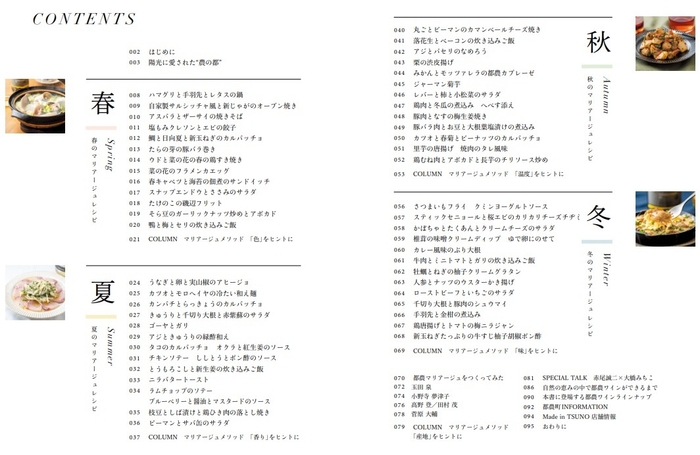 みんなが喜ぶワインのおかず 目次