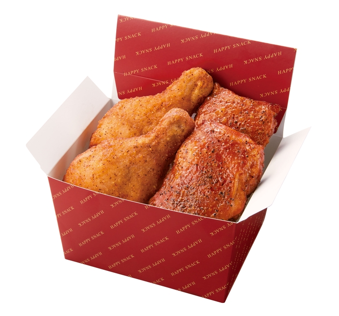 極旨チキン2個と薫るスモークチキン2個(画像はイメージです。)