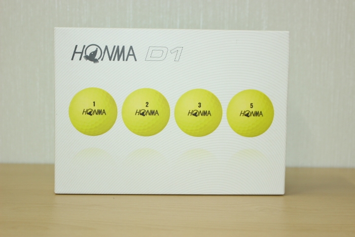 本間ゴルフ「NEW D1 ゴルフボール(1ダース)」