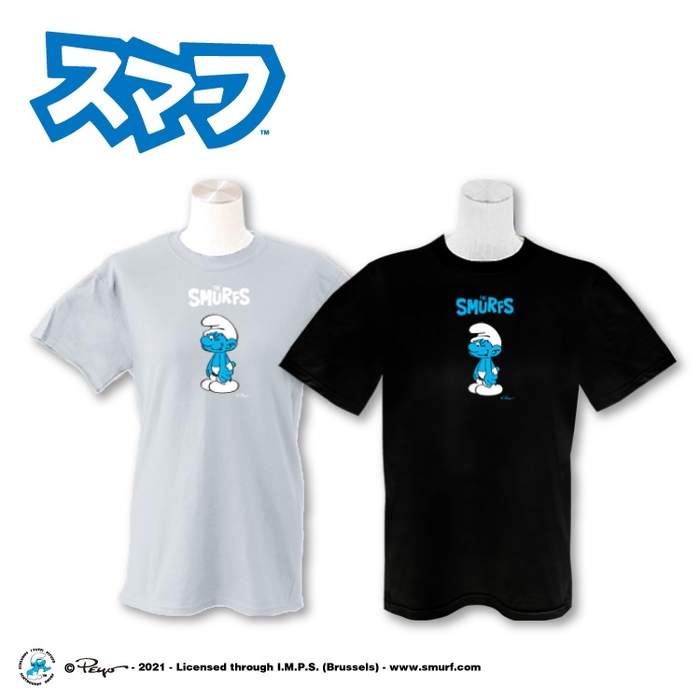 くすみブルー/ブラック