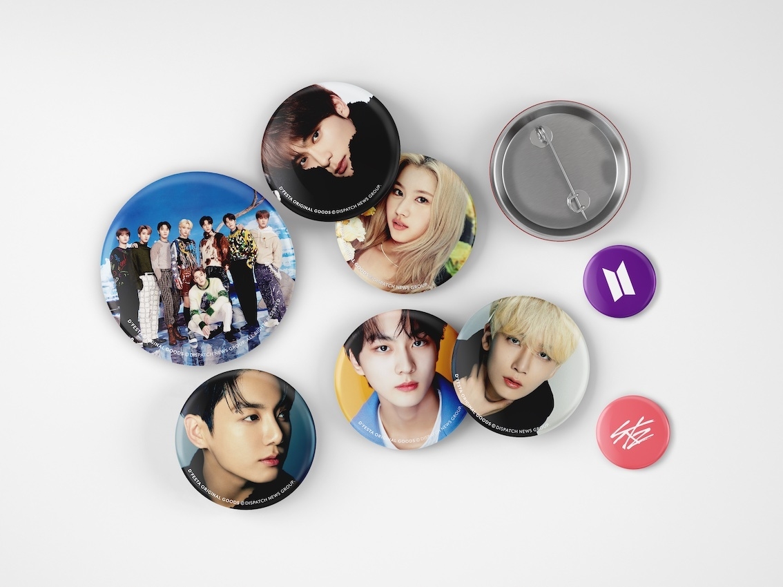 D'FESTA 抽選会賞品:缶バッジ