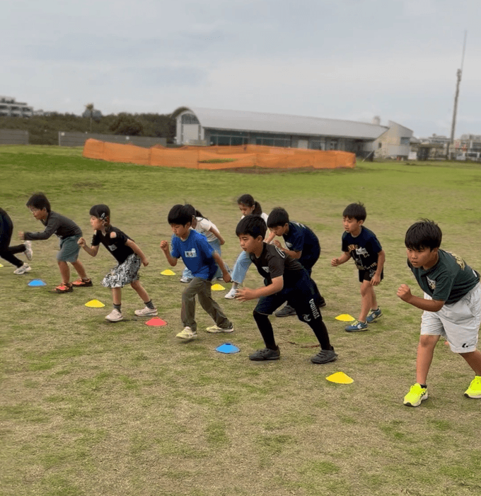 こどもかけっこ教室(過去開催時の様子)