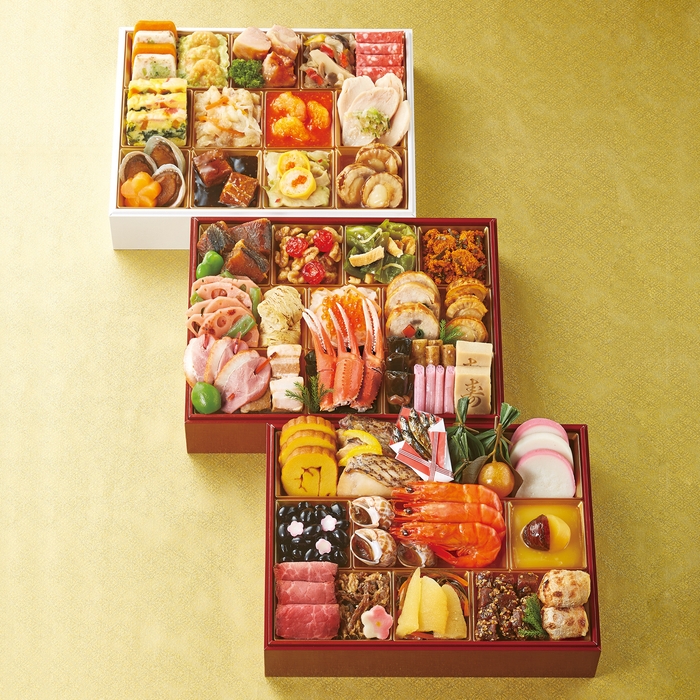 東急百貨店オリジナルおせち 和洋中三段重_全国配送冷凍おせち