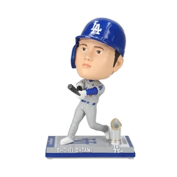 大谷翔平選手のワールドシリーズ優勝記念ボブルヘッドが登場！ 世界限定7,000個！トロフィー＆チケット台座付き商品を5/23発売