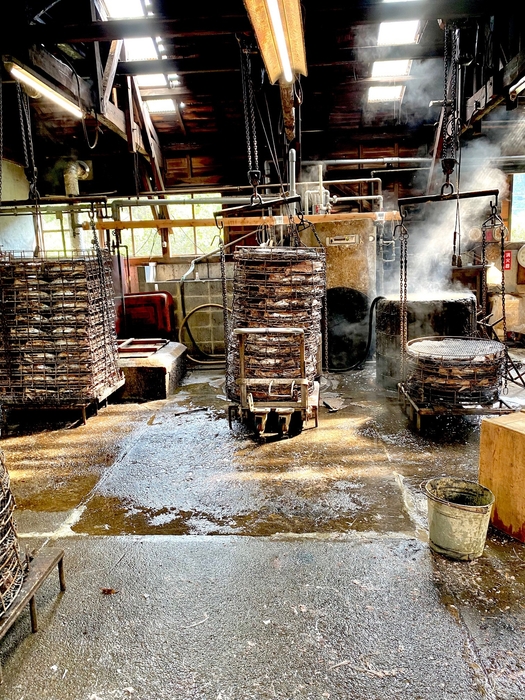 カネサ鰹節商店 鰹節作りの様子2