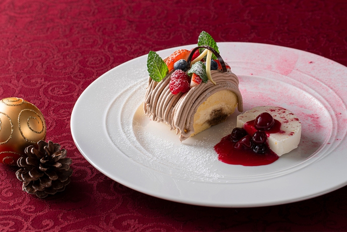 Dolce|ティラミスのロールケーキ リコッタチーズとヨーグルトのセミフレッド