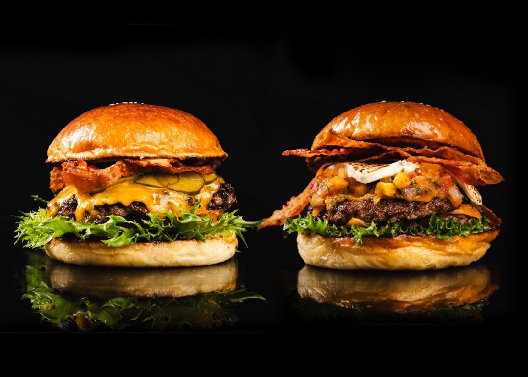 特製バーガー2種