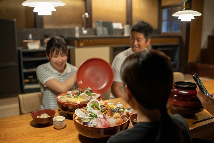 デリバリープラン 海の宝石箱(海鮮丼)