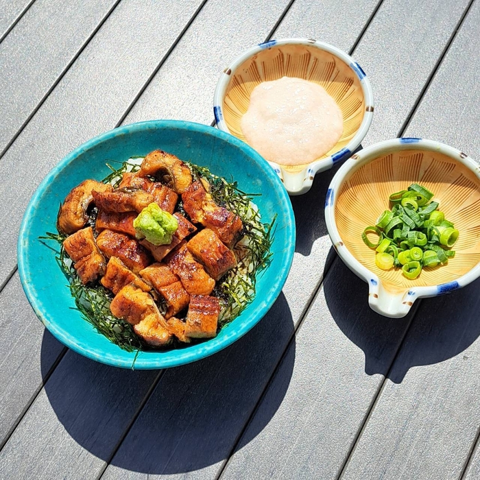 「静岡県産ミニうなとろろ丼」～静岡県産うなぎ・静岡県産自然薯入～