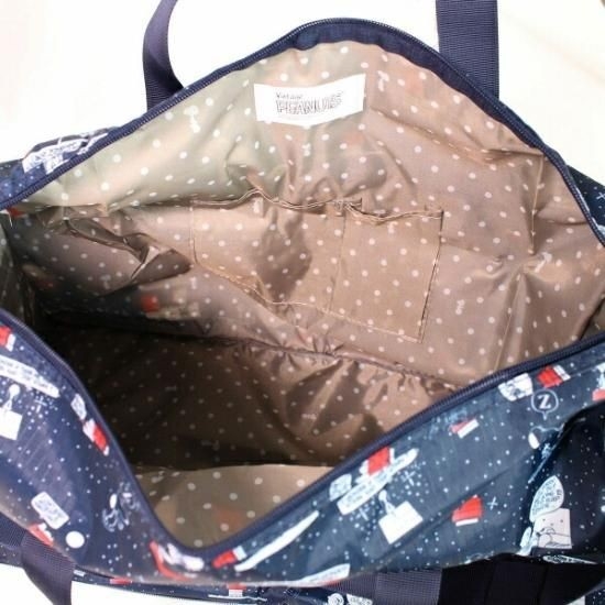 スヌーピーのナイト&スリープボストンバッグL