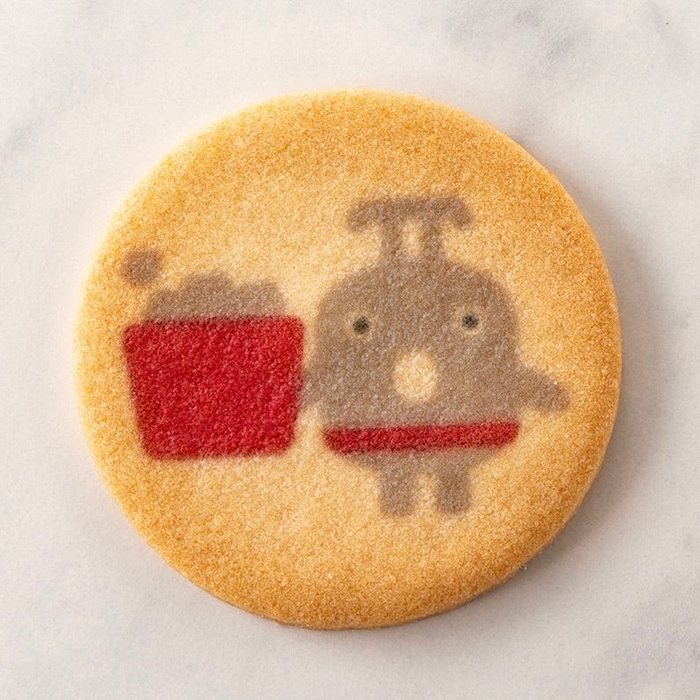 このポーズの「のるるん」が出たら「銅賞」獲得です!引いた当たりポーズの「のるるん」クッキーもプレゼント!!