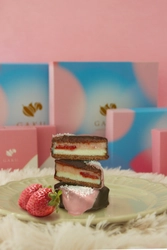 「信州ショコラトリーGAKU」より2024年バレンタイン限定商品　 信州の山岳＝GAKUに降る雪の世界を表現した 信州いちごミルクサンドが登場！