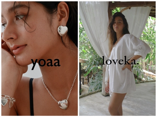 【SNSで話題！】アメリカL.A.でも人気のジュエリーブランド 『yoaa(ヨア)』×バリ島の人気サステナブルファッションブランド 『loveka.(ロフィカ)』が東京表参道にて 合同ポップアップストア開催！